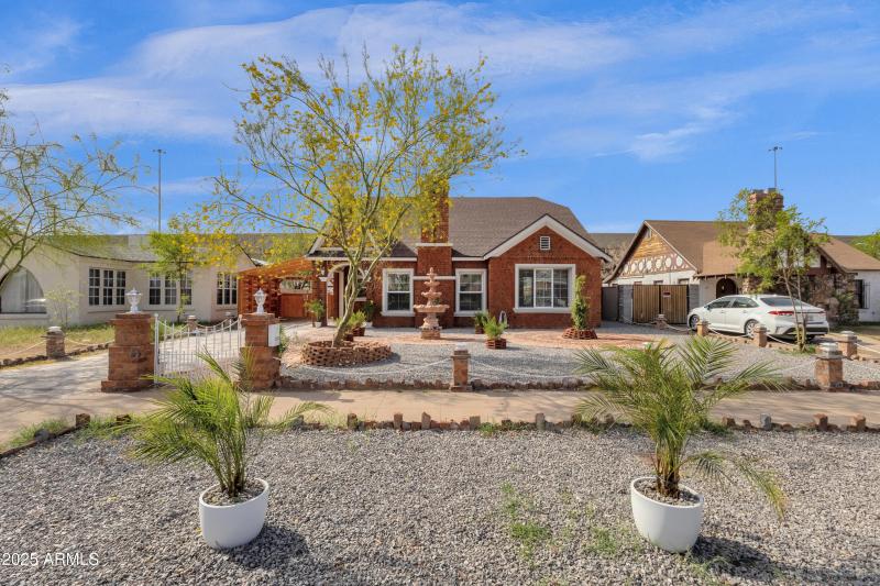 Exterior of the property