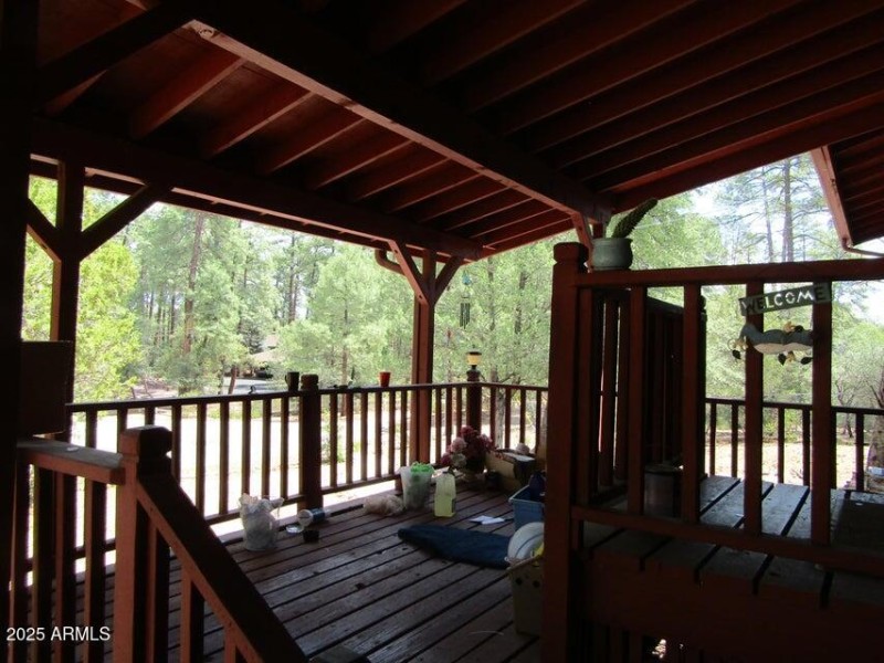 Covered deck