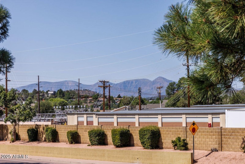 View of the mountains