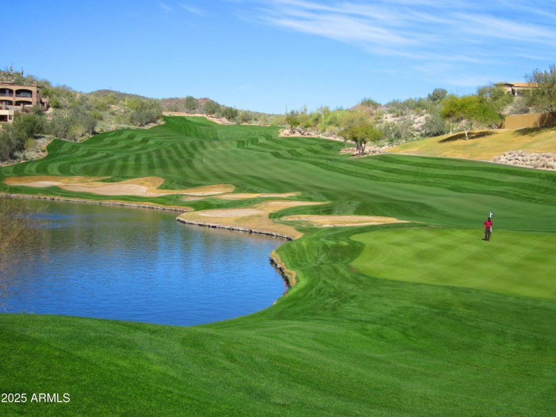 18th Hole from Behind Green