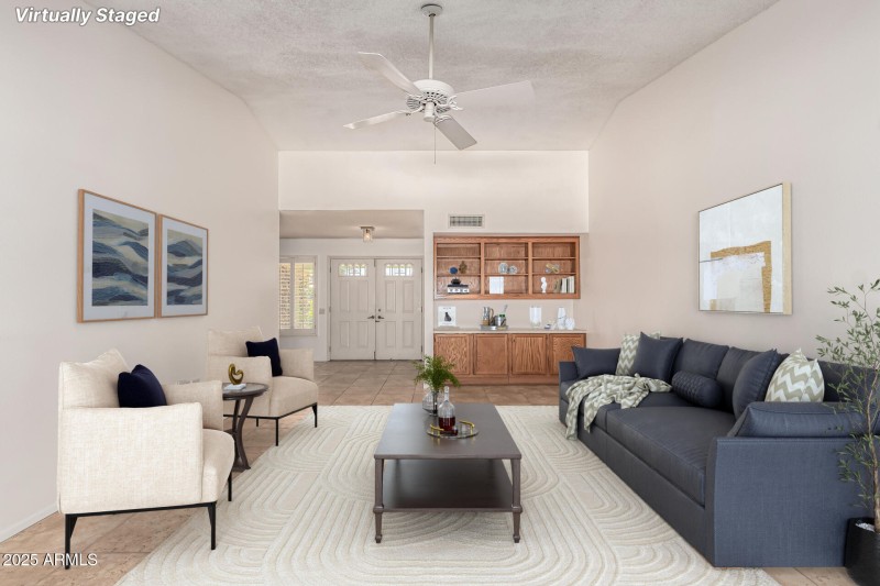 Virtually Staged Flex Room