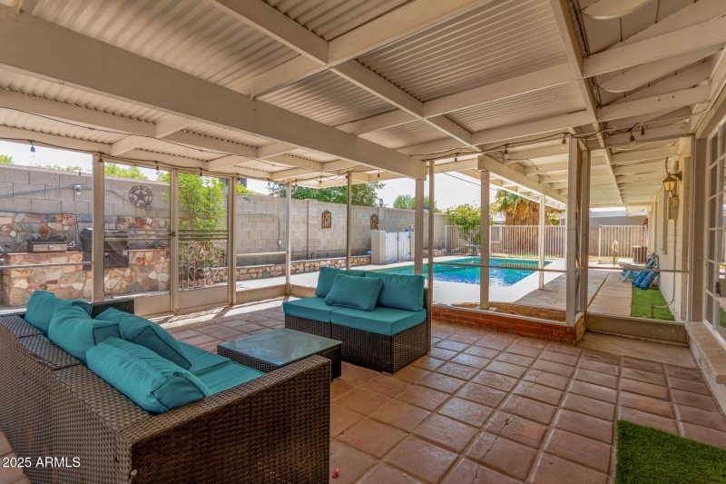 Screened Arizona Room