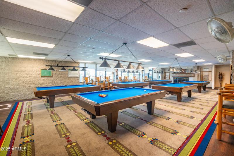 20 Community Billiard Room