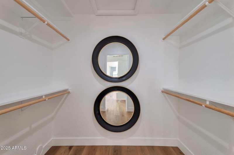 primary walk in closet