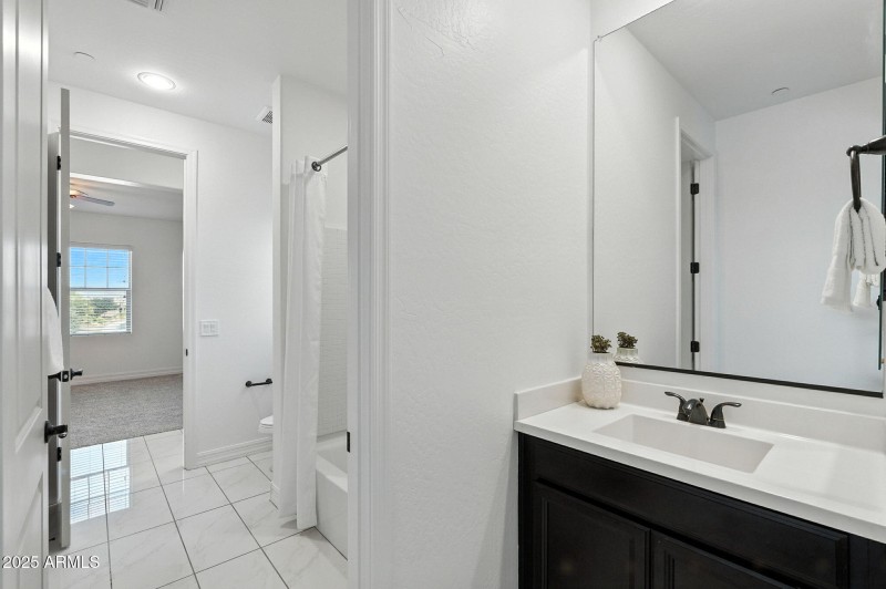 Jack & Jill bathroom