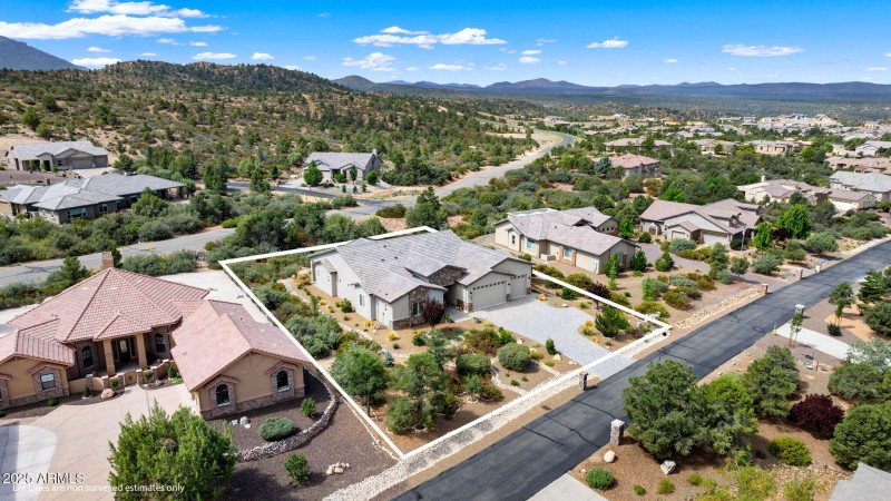 Aerial Front Lot Lines