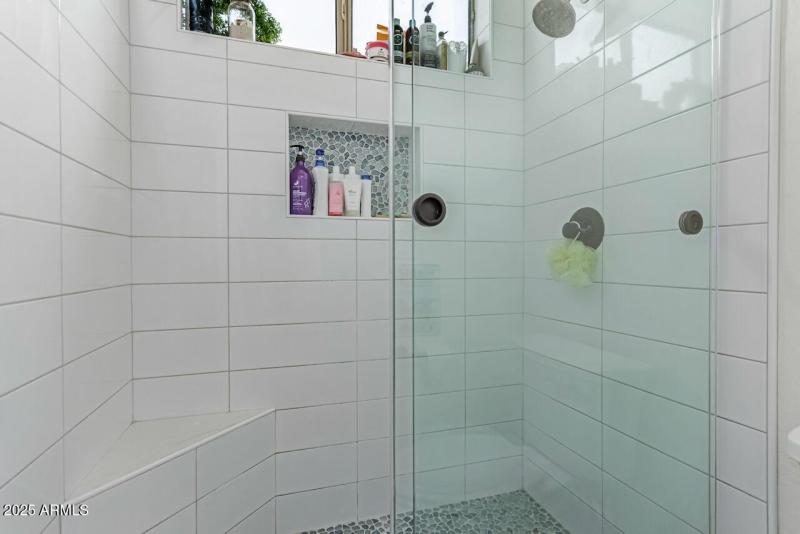 Upstairs Guest Walk-in Shower