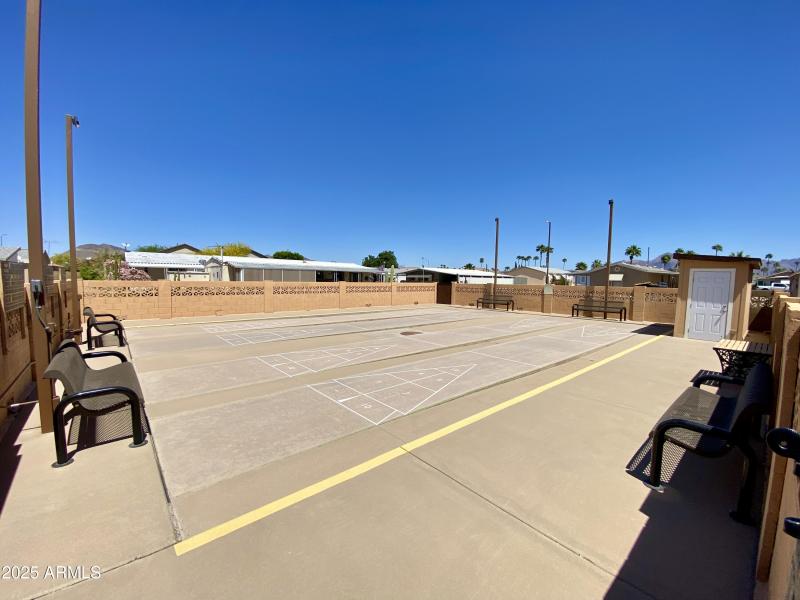 shuffleboard courts
