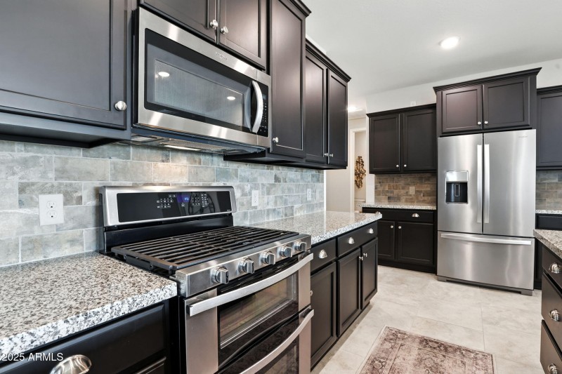 Kitchen with Granite Countertops