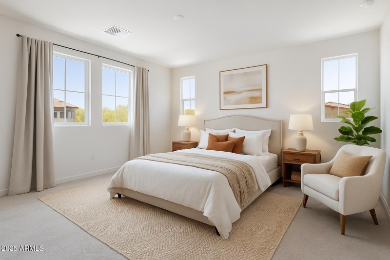 Spacious Bedroom with Natural Light