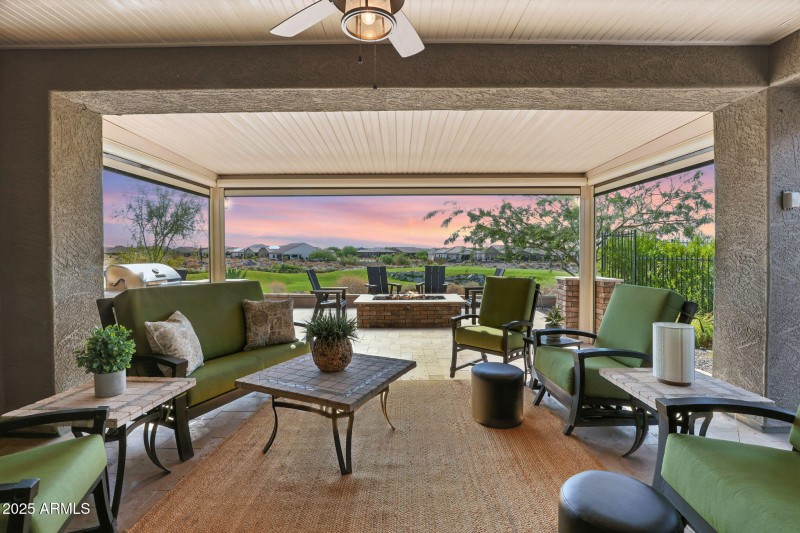 Large Pergola - Twilight