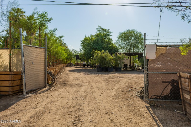 South gate entrance