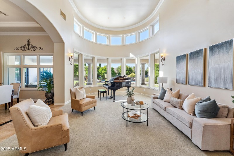 Light-Filled Living Room