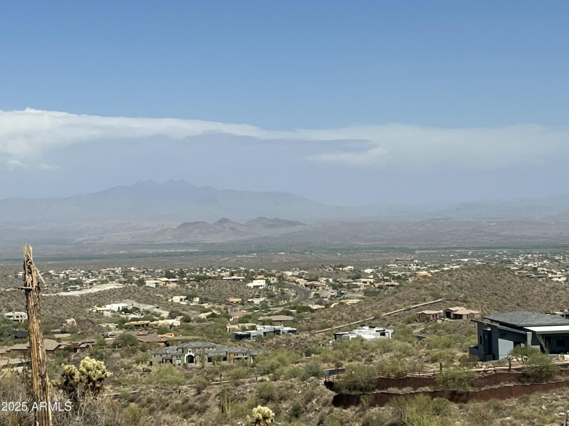 Borrego Trail View of Four Peaks 1