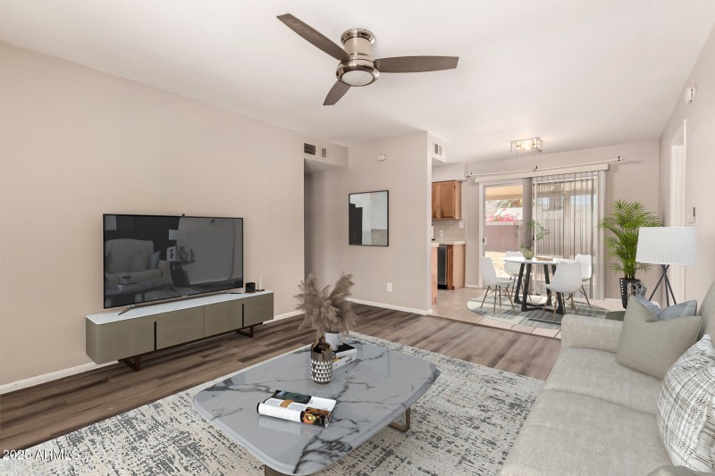 Living Room to Dining VS