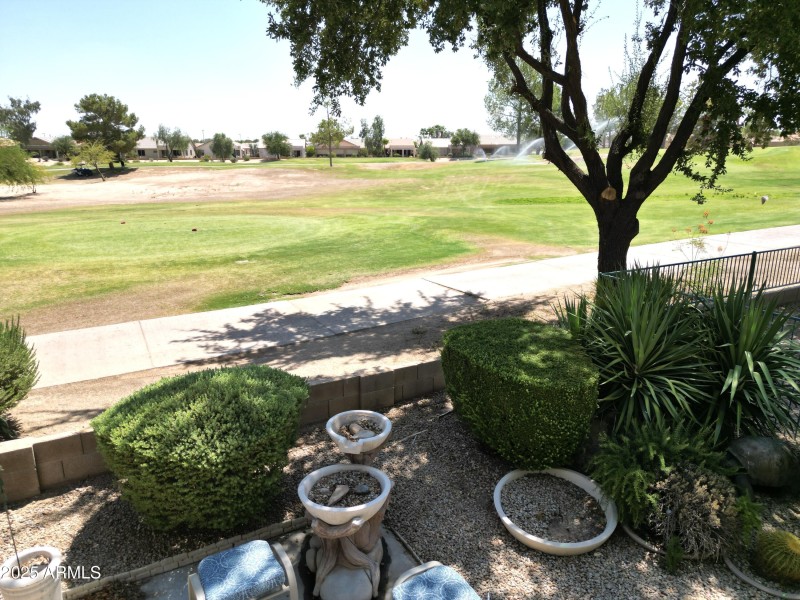 Fairway View from Sitting Area