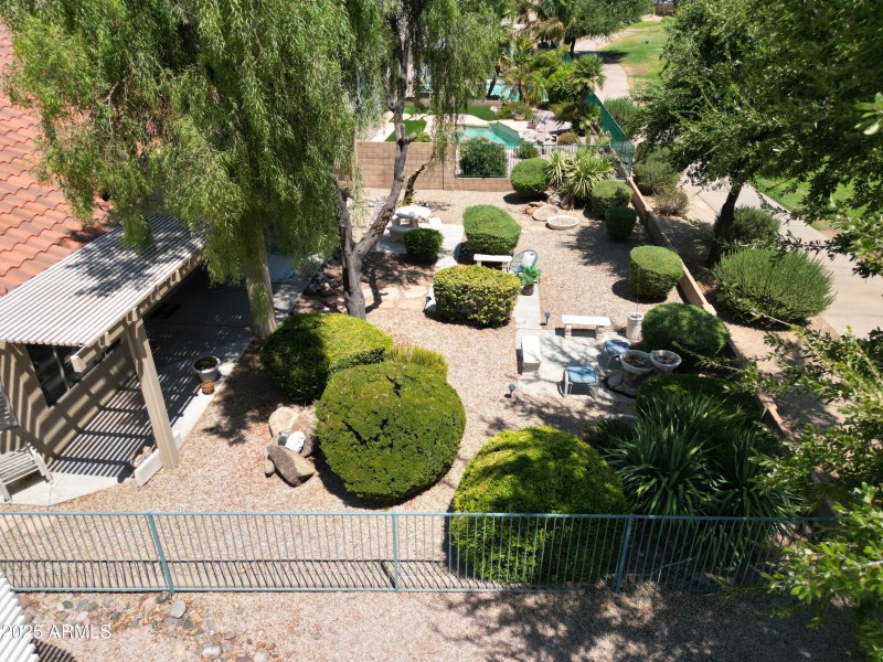 Backyard From the South