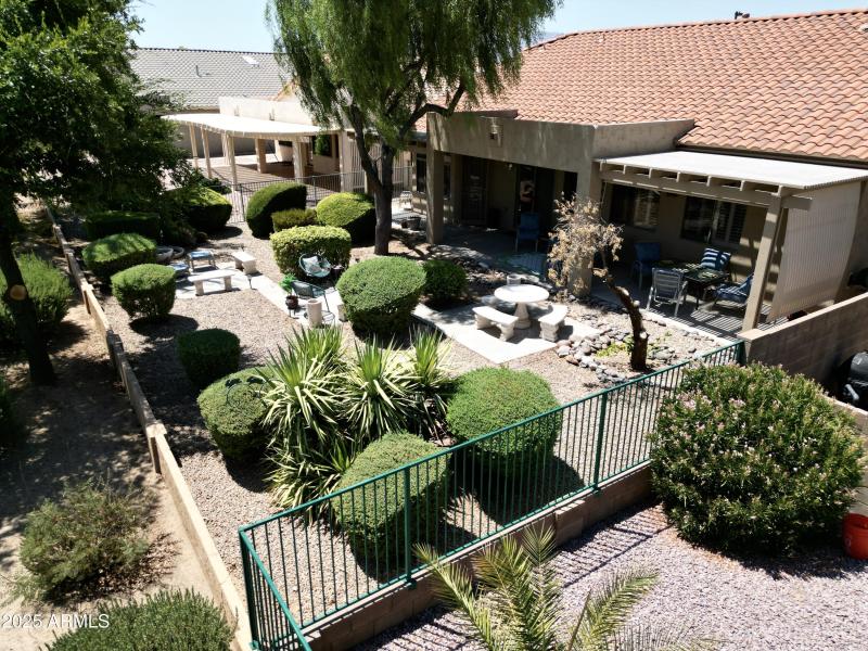 Backyard from the North Corner 4