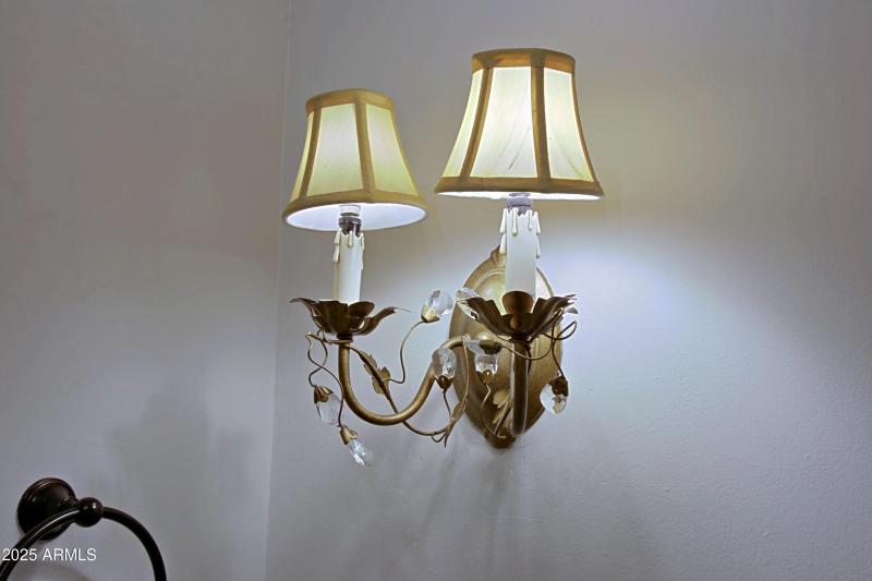 Guest bathroom lights