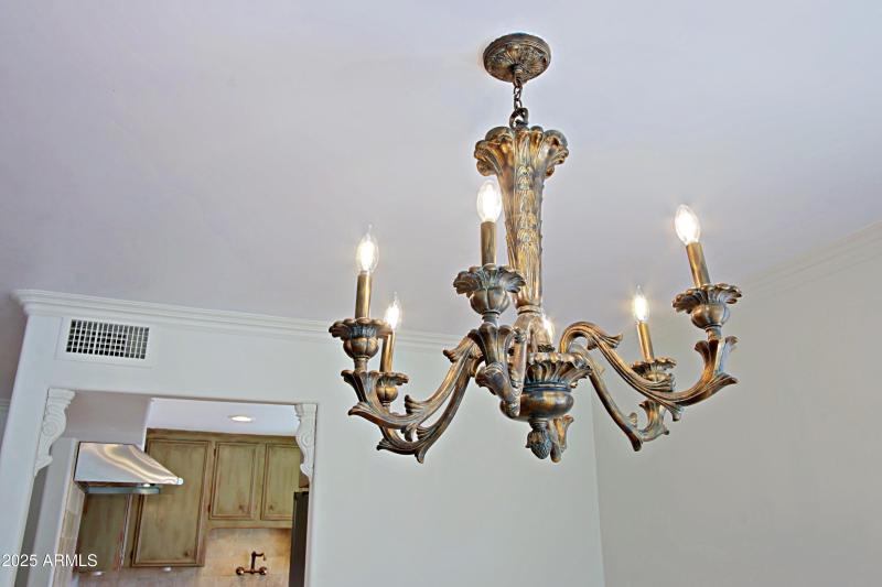 Dining chandelier