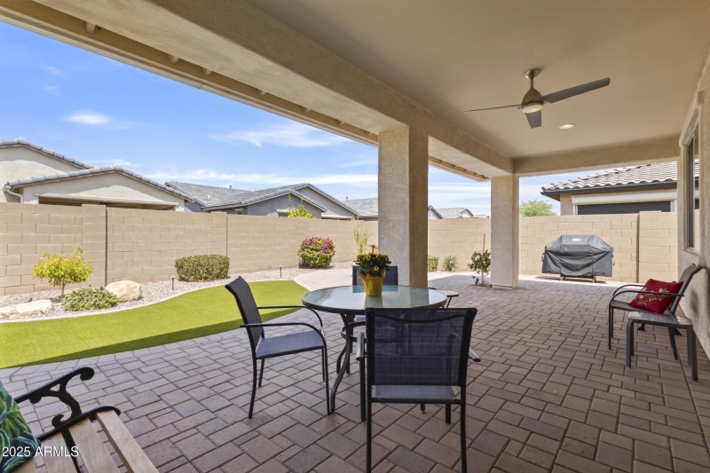 Extended Covered Patio