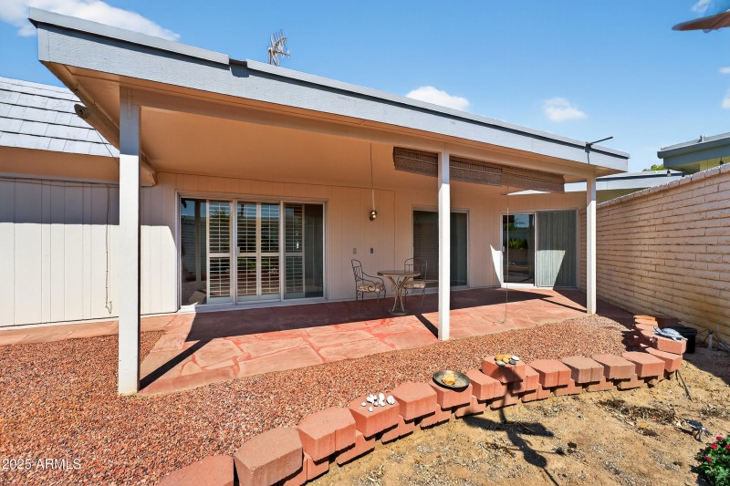 View of Back Patio
