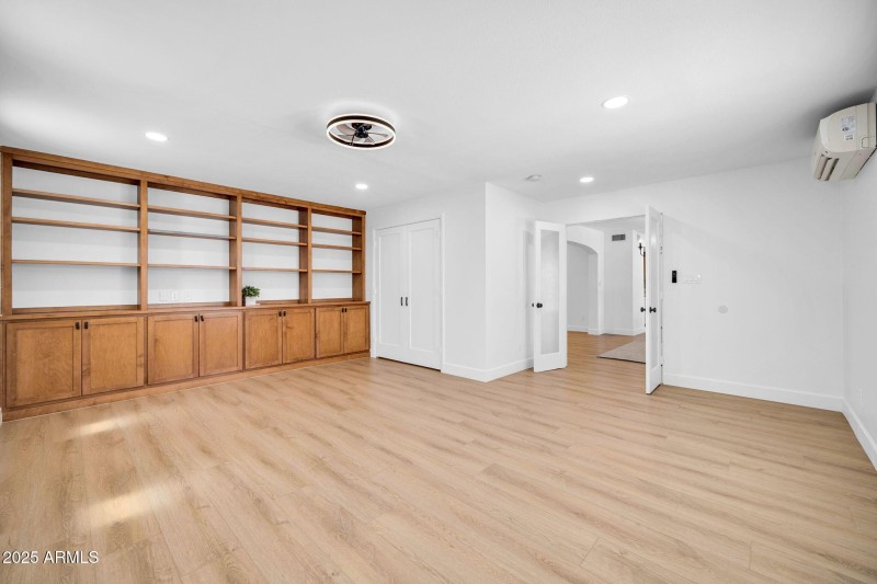 3rd guest bedroom with built ins