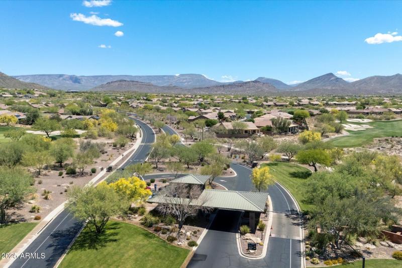 Country Club Ariel View