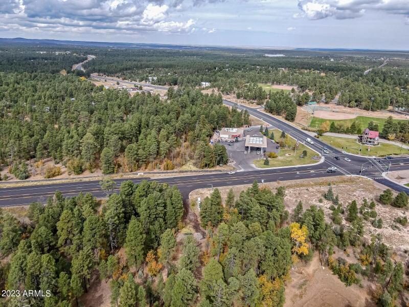 Main roads into Show Low AZ
