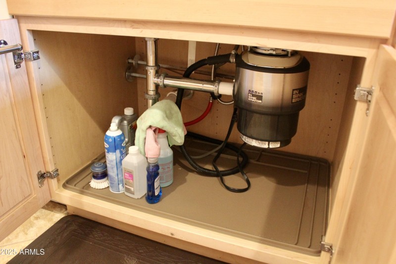 Under sink