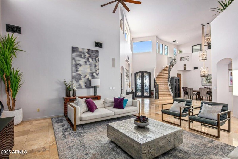 Living Room To Entry