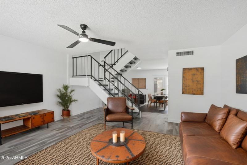 Great Room & Open Air Stairwell