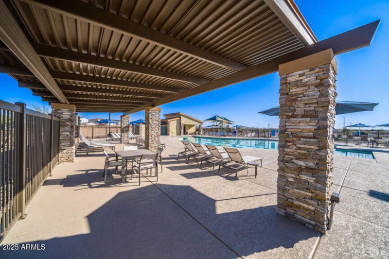 Combs Ranch Community Pool Lounge Chairs