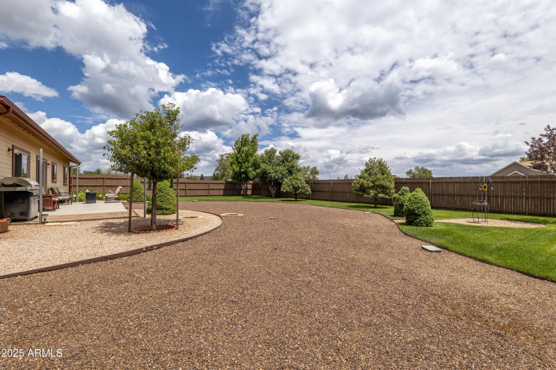 Stardust Fenced Yard