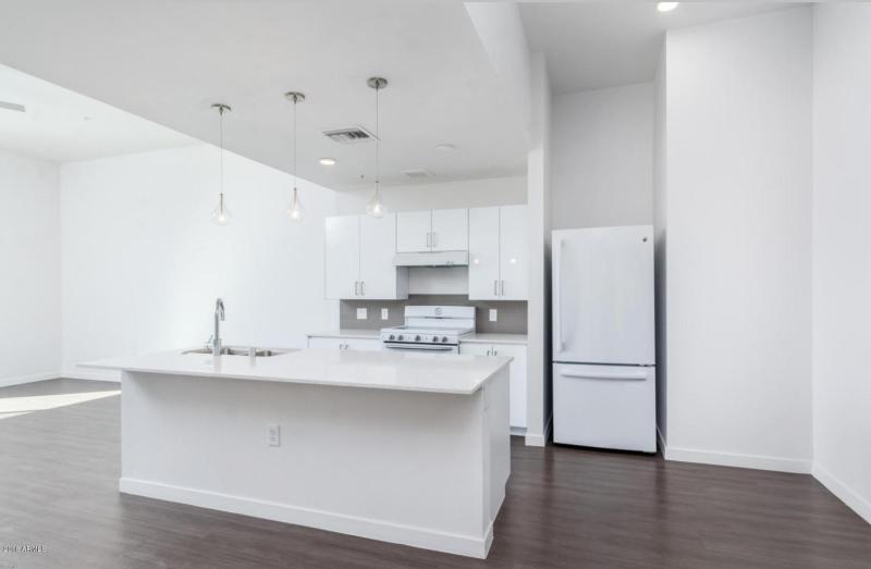 KITCHEN AND LIVING ROOM