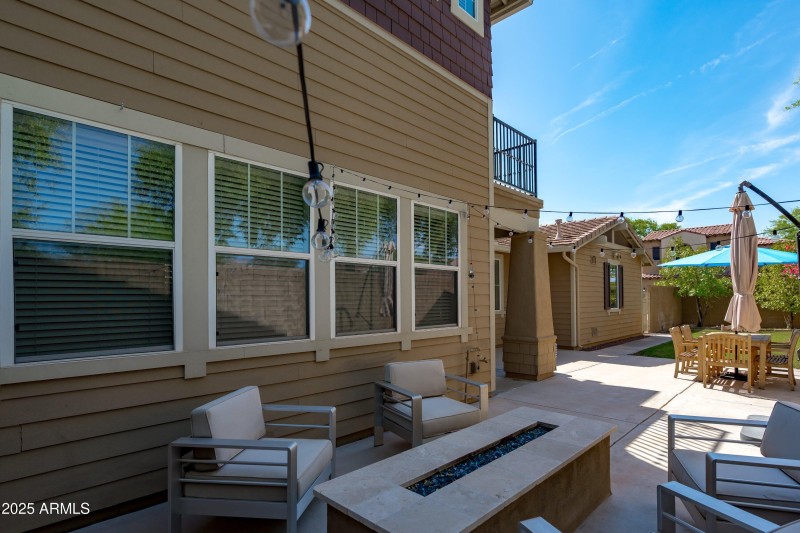 Backyard Patio View