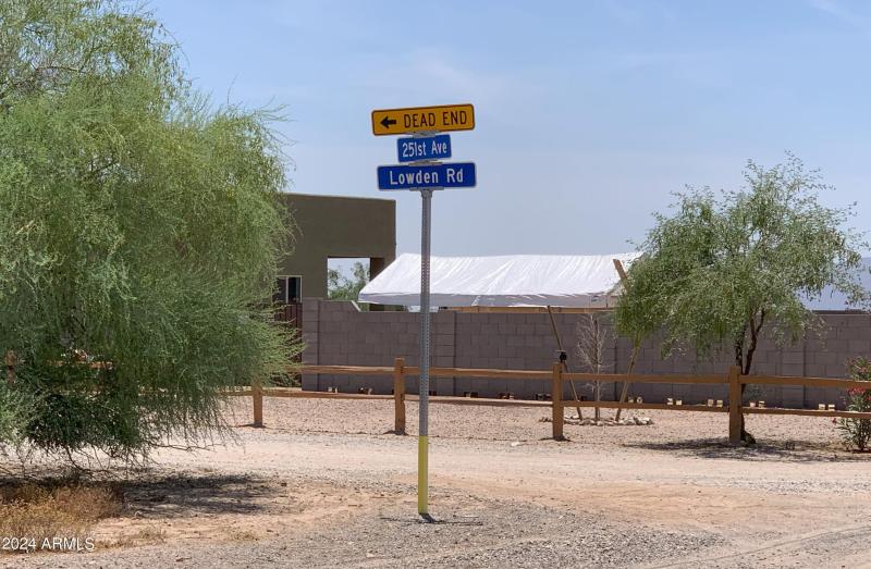 West on Lowden from 251st Avenue!