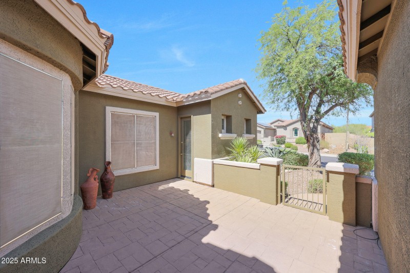 Entry Courtyard and Caisita Door