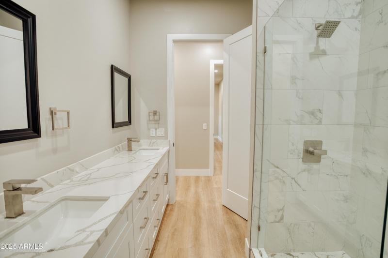 Marble Tile & Quartz Countertops