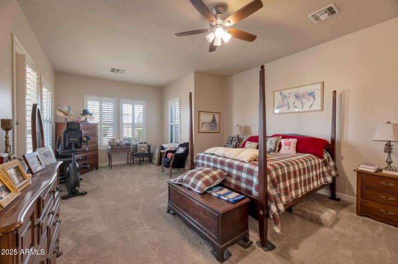 Oversized Master bedroom