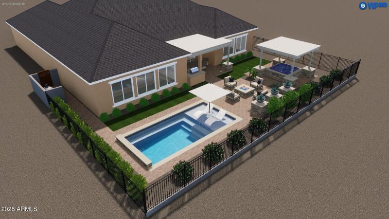 Virtual Staging - Pool