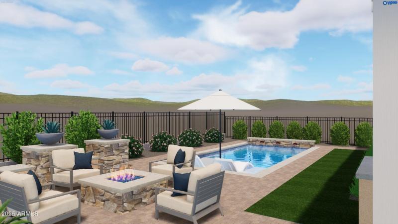 Virtual Staging - Pool