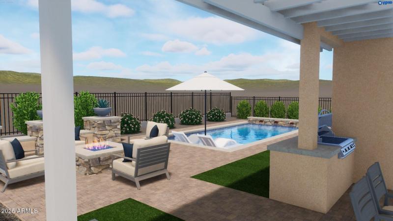 Virtual Staging - Pool
