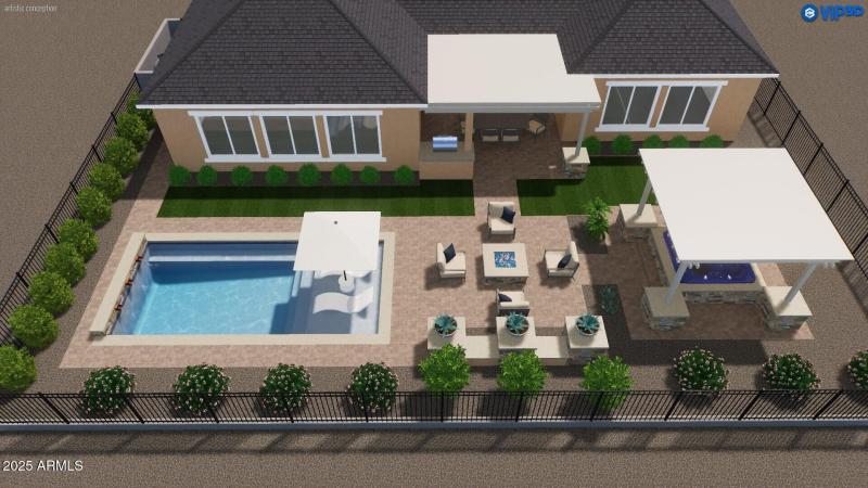 Virtual Staging - Pool