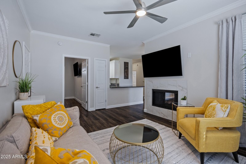 Condo comes fully furnished!