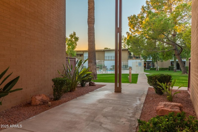 Walking Path & Greenary