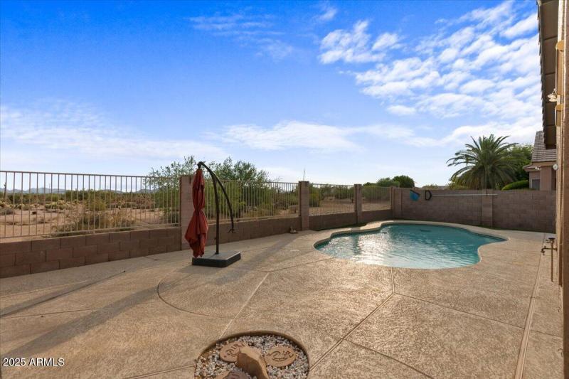 36-Pool and back yard