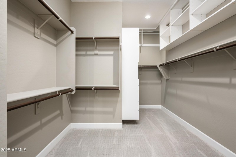 Primary Walk In Closet