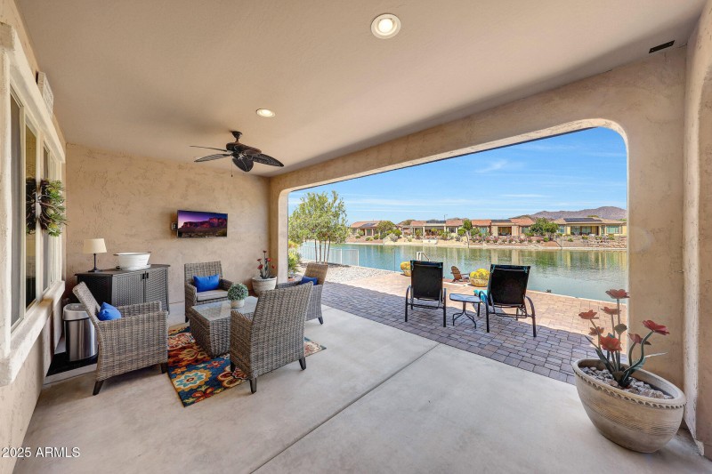 Oversized Covered Patio