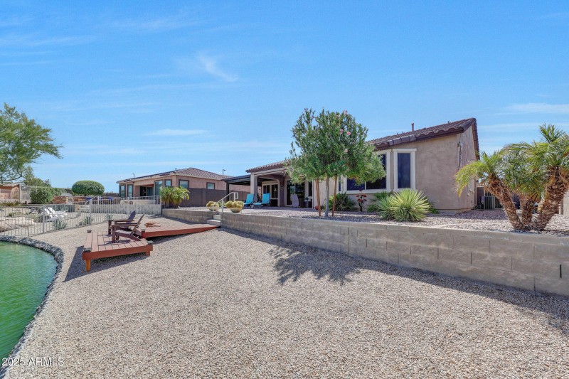 Extended Seating Area to Waters Edge